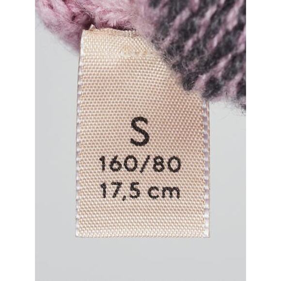 Gucci Light Purple Grey Cashmere GG Fingerless Gloves S sz - Picture 6 of 12